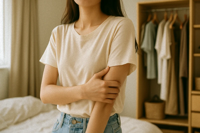팔뚝살 커버 스타일링