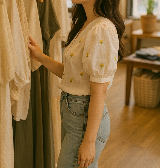 팔뚝살 커버 스타일링