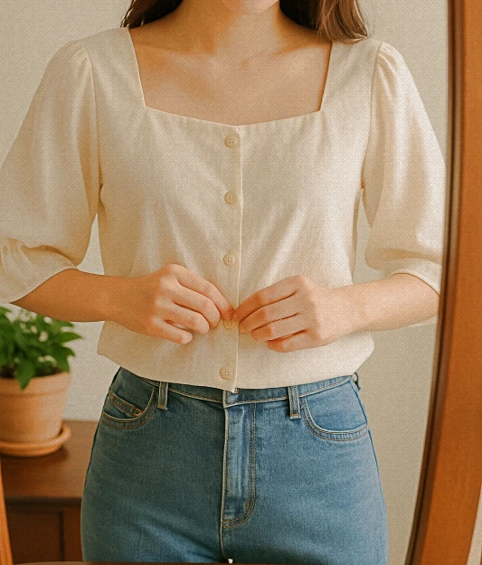 상체통통 데일리룩