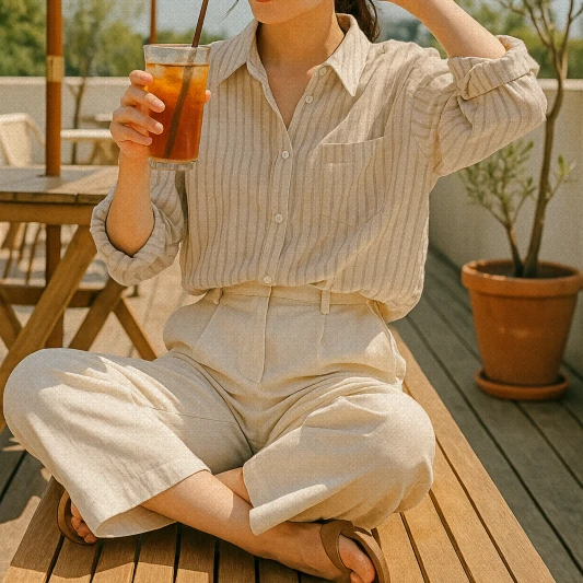 팔뚝살 커버 - 민소매 대체 상의