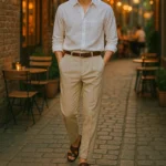 남자 린넨 바지