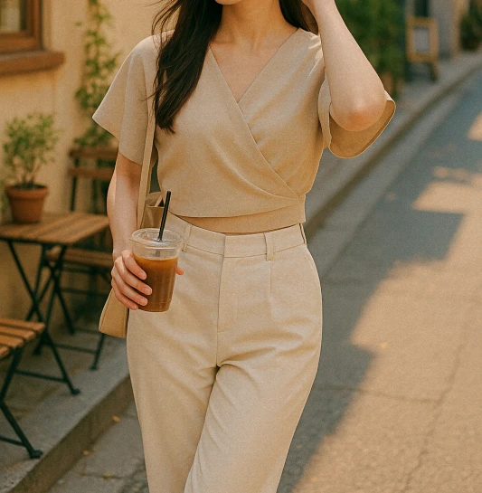 팔뚝살 고민 여름 코디