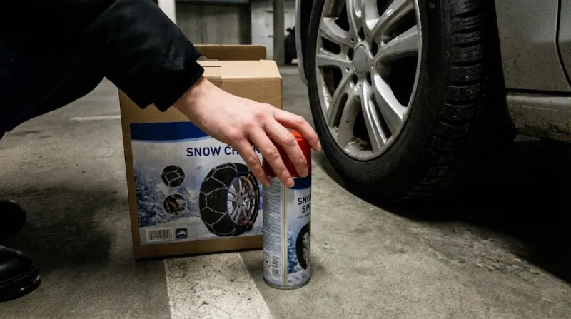 겨울철 차량용 스노우 체인 점검