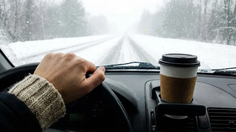 겨울철 눈길 안전 운전 시야