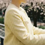 봄 파스텔 트위드 자켓 코디