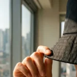 버킷햇 추천 - 햇빛을 가리는 손과 자외선 차단 검은색 버킷햇 챙