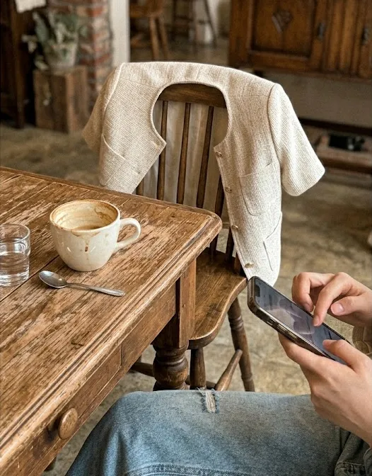 아이보리 반팔 트위드 자켓 연청바지 데이트룩 코디