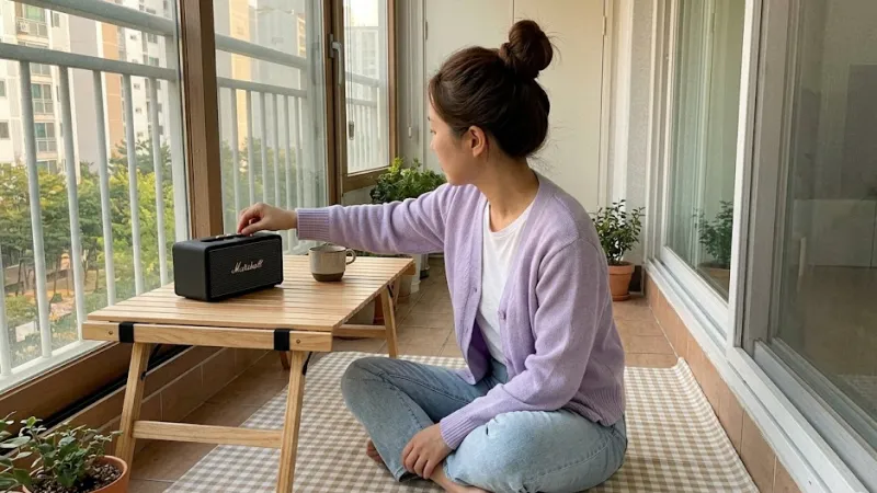 봄 벚꽃 피크닉룩 - 벚꽃놀이 코디 파스텔 가디건 홈피크닉 무드