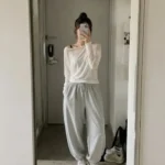 거울 셀카로 본 조거팬츠 핏